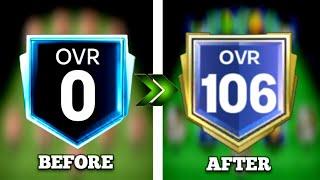 I Upgrade My Subscriber Account From 0 To 106 Ovr - FC Mobile