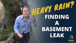 Rain Leak Detection | How  To Find A Water Leak In Your Basement After Heavy Rain