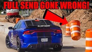 WILD MODIFIED CARS GO FULL SEND LEAVING! (CRASHES, BURNOUTS, and MORE!)