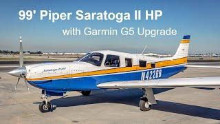 #15 1999 Piper Saratoga Flying With Rich