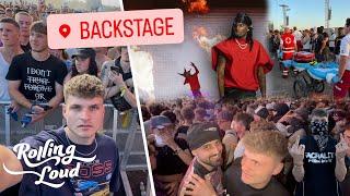 ICH WAR BACKSTAGE! Rolling Loud Wien (Playboi Carti, Gunna etc.) | Jan