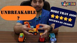 Toyshine Unbreakable Automobile Car Toy Set | Unboxing and Test | Is it Really Unbreakable?