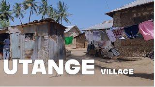 Utange Village, Mombasa County. Walking Tour | 4K UHD