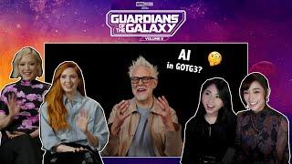 AI in GUARDIANS OF THE GALAXY VOL.3? (GOTG3 Cast Interview)