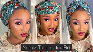 SIMPLE TURBANS TO TRY FOR EID