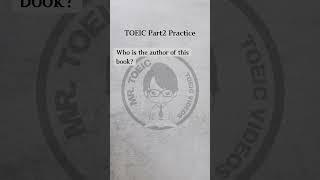 TOEIC Part2_194 #toeic #english