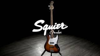 Squier by Fender Affinity Jazz Bass, Brown Sunburst | Gear4music demo