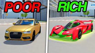 POOR TO RICH IN ROBLOX DRIVING EMPIRE