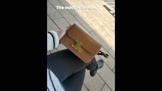 Celine bag on sale, it’s possible without going to France #celinetriomphe #luxurybag