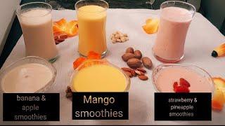 3 YUMMY  SMOOTHIE FLAVORS THAT YOU SHOULD TRY /ZAINY,S KITCHEN