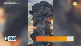 En Japón, erupcionó el volcán de Sakurajima │N20:30│24-12-24