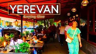 Yerevan, Armenia, Evening Glow, A Walking Tour, Sep 13, 2024, 4K 60fps