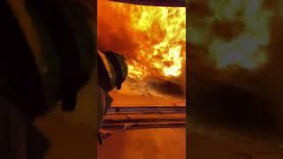 LAFD Battles Major Emergency Commercial Fire