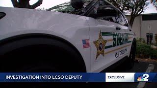 Lee County deputy under investigation less than a month on the job