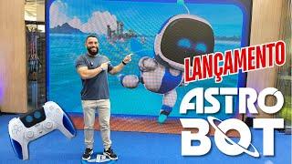 GANHARAM UM PLAYSTATION 5 SLIM NO EVENTO DE LANÇAMENTO JOGO ASTRO BOT. TUDO QUE ROLOU.