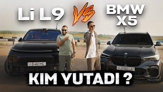 BMW X5 vs Li L9. Jahongir Latipov bilan poyga. Гонки с Джахангиром Латыповым #DragRace