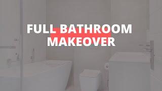 Bathroom Remodel. | Amazing Design Ideas on This Full Bathroom Renovation