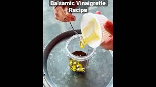 Home made Balsamic Vinaigrette Recipe - recipe link in description below.