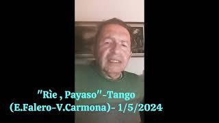 Rie Payaso , Tango , canta Alfredo Velàsquez (2024)