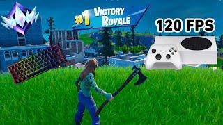 Fortnite Unreal Ranked Reload on Xbox Series S | Keyboard & Mouse Gameplay | 120 FPS | Duo