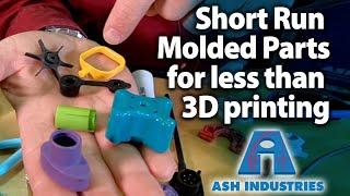 Low Volume Injection Molding Instead of 3D Printed Parts | ASH Industries Supermold | Lafayette, LA