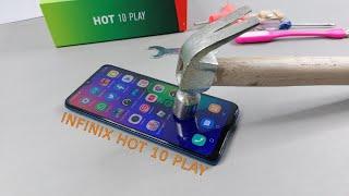 Infinix Hot 10 Play - SCREEN SCRATCH TEST & DURABILITY TEST