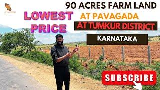 90 Acres Farm Land for Sale in Karnataka Tumkur District  Pavagada | HS Properties