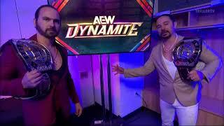 THE YOUNG BUCKS TALK ABOUT THE ACCLAMIED  - AEW: DYNAMITE 6/26/2024
