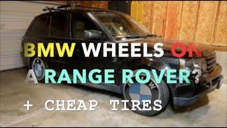 BMW Wheels on the Range Rover - SHOP VLOG - EP2