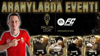 EA FC Mobile | Aranylabda Esemény! Új 105-ös Puskás Kártya!