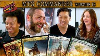 Commander Gameplay POST MALONE v RACHEL WEEKS v CerberusArms v Blackneto | MTG EP 12