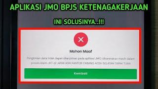 Pengkinian data tidak dapat dilanjutkan pada aplikasi jmo || TERNYATA INI SOLUSINYA