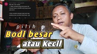 Pengaruh besar kecil bodi merpati kolong