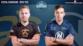 CS:GO - Fnatic vs. EnVyUS [Dust2] - ESL One Cologne 2015 - Grand Final Map 1