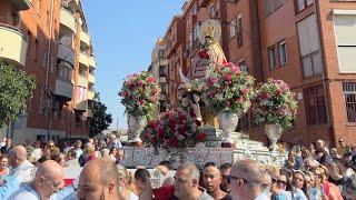 Procesión de la Virgen de la Montaña por Aldea Moret