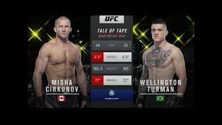 Полный бой: Миша Циркунов vs Веллингтон Турман - Основные моменты \ UFC Vegas 49