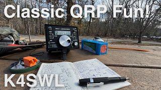 The QRP Cube! POTA Field Testing an Index Labs QRP Plus!