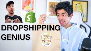 MrBeast is Dropshipping Burgers: Case Study + Taste Test [Shopify 2021]