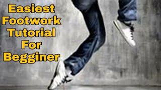Easiest Footwork Tutorial For Beginners | Shuffle Tutorial | #footwork #shuffle #shorts
