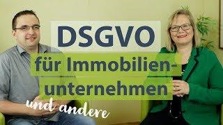 DSGVO für Makler, Hausverwalter, Sachverständige einfach umsetzen.