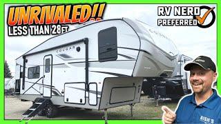 ONLY 28ft Nearly Perfect Couple's Layout! 2024 Cougar 23MLE Fifth Wheel by Keystone RV