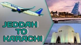 Air Blue - Jeddah to Karachi | Air Blue Flight ️ Review | Jeddah Street and Hajj Terminal Tour