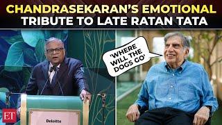 N Chandrasekaran pays heartfelt tribute to Ratan Tata’s legacy, humanity and vision