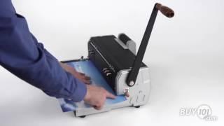 Akiles CoilMac-ER Spiral Binding Machine | Plastic Coil Punch + Bind Machine | Binding101