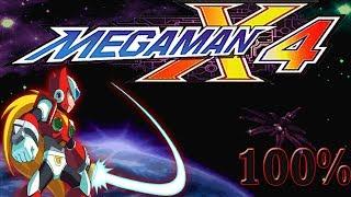 Mega Man X4 [ZERO] - Walkthrough 100% [HD]