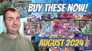 POKEMON INVESTING AUGUST 2024! How To Invest In Pokemon Sealed Products In August 2024