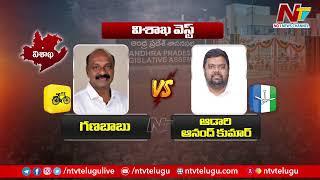 ఎవరికి ఎవరు.? l Gana Babu vs Adari Anand Kumar l TDP vs YCP l Visakha West l NTV