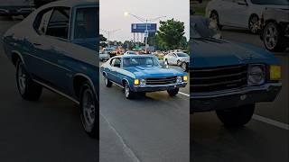 1972 Chevrolet Chevelle Malibu Classic Car Drive By Engine Sound Woodward Dream Cruise 2024