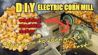 DIY ELECTRIC CORN MILL | Free Range Backyard Farming ep.06 | D' Architect's Hobby