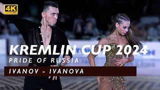 SAMBA | Ivanov - Ivanova | Amateur Latin | Semi-final | Kremlin Cup 2024 | 4K